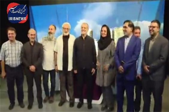 شوخی خبرنگار با پزشکیان؛ با رئیس‌جمهور قبلی عکس یادگاری گرفتیم و شهید شد