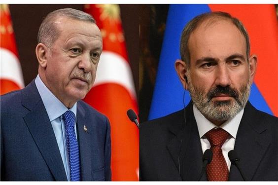 تاکید بر عادی‌سازی روابط دوجانبه؛ محور گفت‌وگوی «اردوغان» با «پاشینیان»