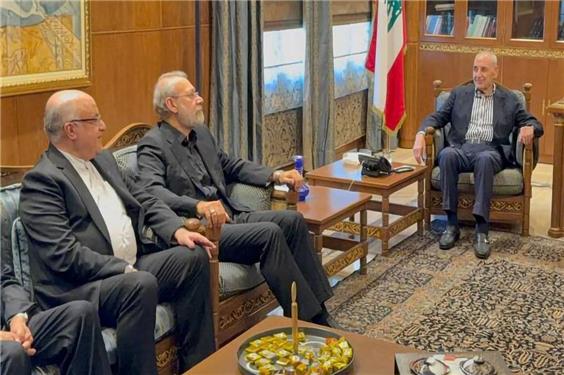 لاریجانی با رئیس پارلمان لبنان ملاقات کرد