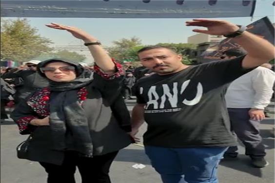 تهرانی‌ها هم پویش موشکی بلاگر عراقی را اجرا کردند