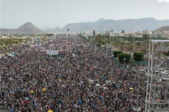 بیانیه تظاهرات باشکوه صنعاء: یمن هرگز از فلسطین دست نخواهد کشید