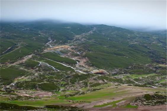 مخملکوه بارانی در لرستان