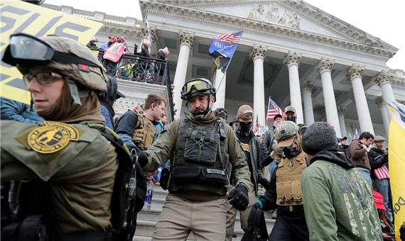 متهم شدن کهنه سرباز آمریکایی در حادثه حمله به ساختمان کنگره