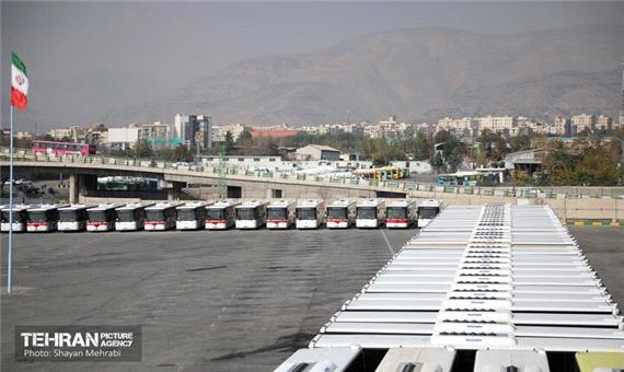 تحویل 65 دستگاه اتوبوس جدید به شهرداری تهران