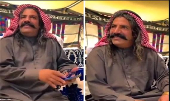 مرد عربستانی که 4 زن دارد اما هرگز مادرش را ترک نکرده است!