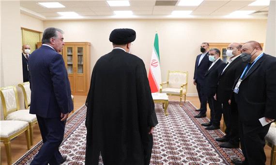 رئیس جمهور با همتای تاجیکستانی دیدار کرد