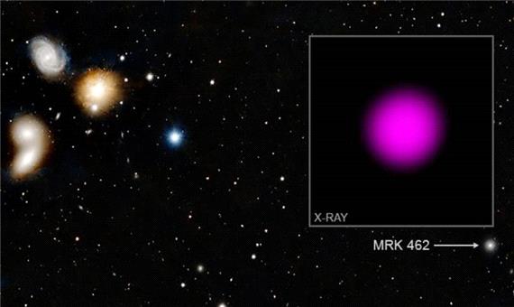 یک سیاهچاله‌ی کوچک با جرم 200 هزار برابر خورشید کشف شد