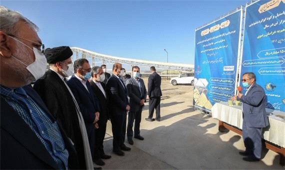 افتتاح دو کارخانه با حضور رئیس‌جمهور در سرخس
