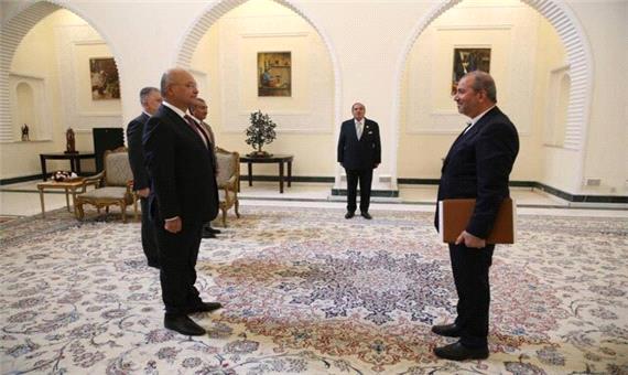 دیدار سفیر جدید ایران با رییس‌جمهور عراق