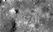 تصاویری از محل برخورد یک موشک به ماه