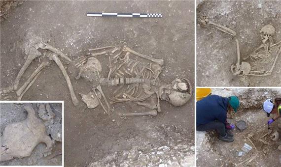 کشف بقایای 5 انسان متعلق به 2,000 سال پیش