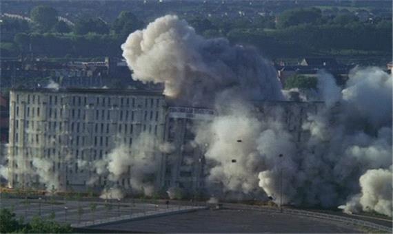 ساختمانی در باکو اینگونه منفجر شد‌‌