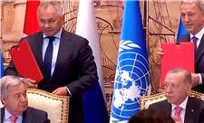 سازمان ملل تعلیق کریدور غلات میان اوکراین و روسیه را تائید کرد