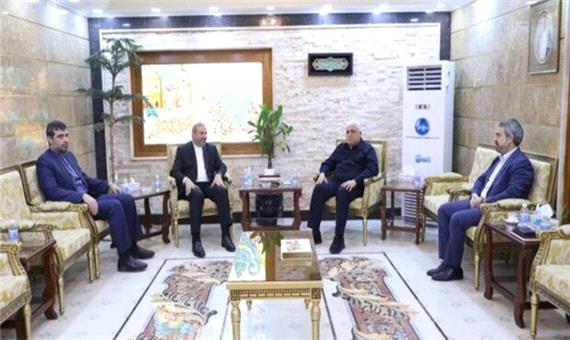 سفیر ایران در عراق با رئیس حشد الشعبی دیدار کرد