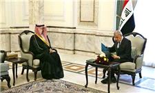 پیام پادشاه عربستان به رئیس جمهور عراق