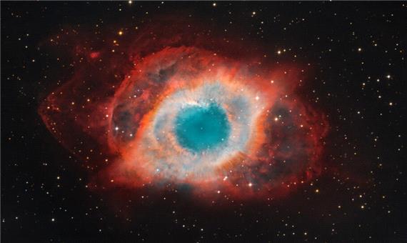 تصویر روز ناسا؛ سحابی چشم خدا با جزئیاتی کم‌نظیر