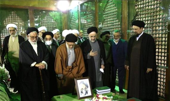 تجدید میثاق اعضای مجمع روحانیون مبارز با آرمان‌های امام راحل
