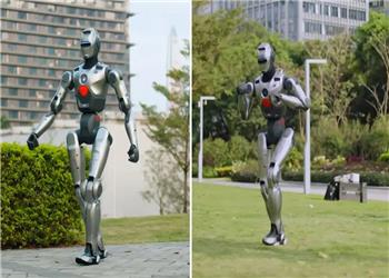 روبات انسان نما تعادل حرکتی را مانند انسان به نمایش میگذارد
