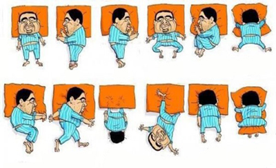 طنز/ روانشناسی افراد از روی مدل خوابیدنشان!
