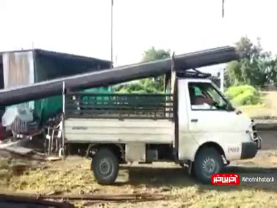 پشت ماشین که درست، اتاق جلو چرا اینطوری شد!