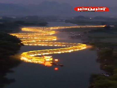 جشنواره قایق اژدهای رنگارنگ در چین