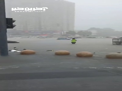 سیل در ژنگژو چین