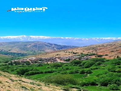 «روستای زیبای کلوسه» در استان اصفهان