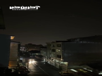 رعدوبرق در آسمان انزلی