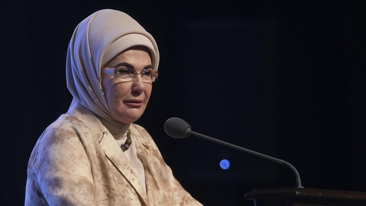 همسر اردوغان خطاب به ملانیا ترامپ: علاوه بر کودکان اوکراینی، کودکان فلسطینی نیز شایسته شادی و آزادی هستند