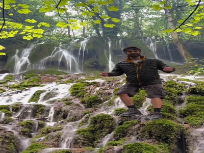 آبشار زیبای اوبن مازندران