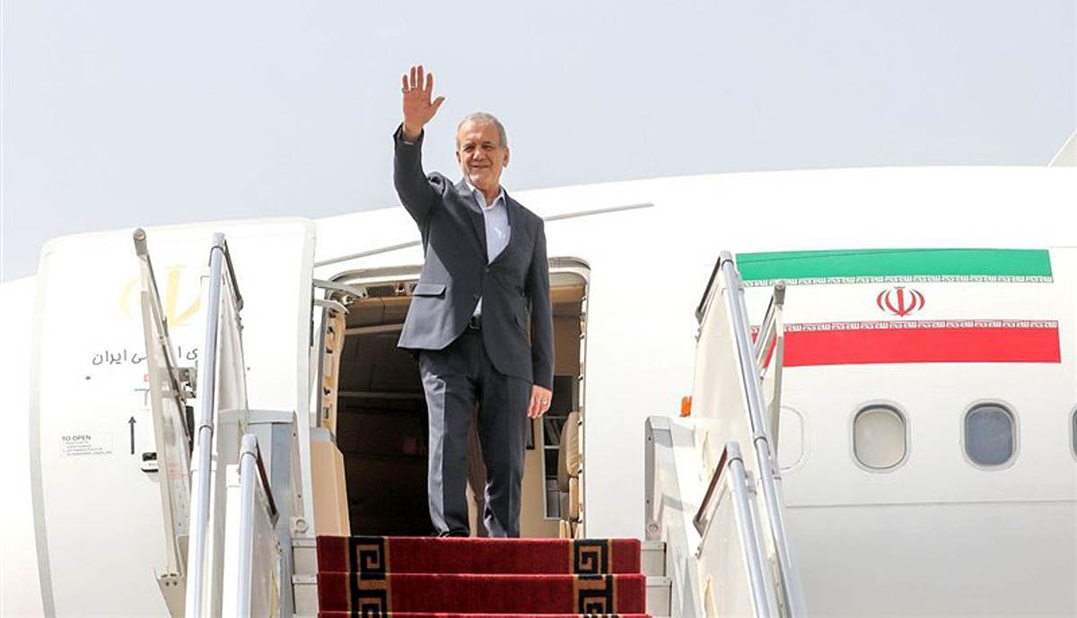 پزشکیان عازم اردبیل شد