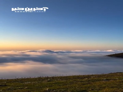 غروب خورشید زیبا در جواهردشت