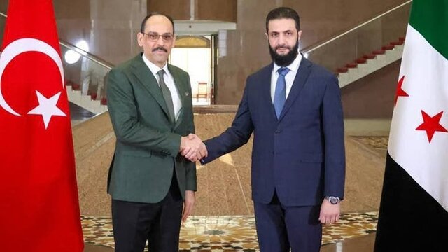 رئیس سرویس اطلاعات ترکیه به دمشق سفر کرد
