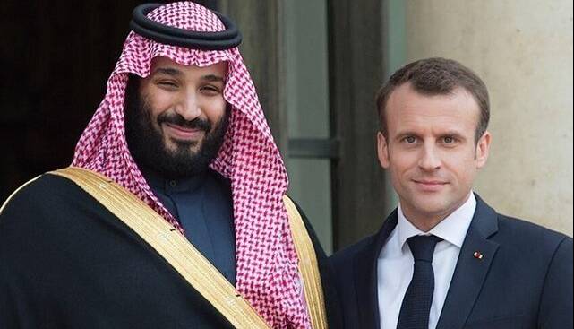 گفت‌وگوی تلفنی بن سلمان و ماکرون درباره تحولات غزه و صلح منطقه