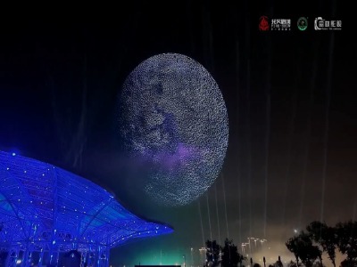 بیش از ۱۵۰۰۰ پهپاد به آسمان لیویانگ چین پرتاب شد