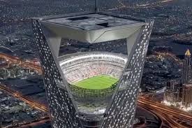 رونمایی از استادیوم معلق در عربستان سعودی