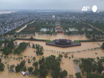 ویتنام در باران غرق شد !