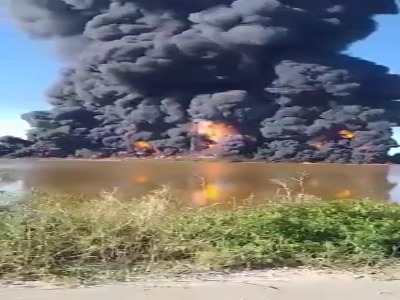 انفجار قطار در مکزیک