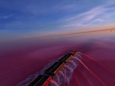 دریاچه صورتی مرموز بورسول