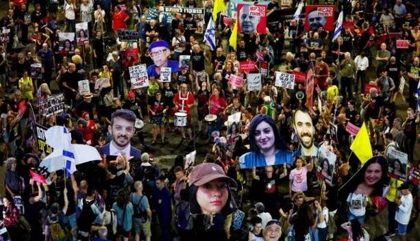 تظاهرات در تل‌آویو برای کناره گیری نتانیاهو از قدرت