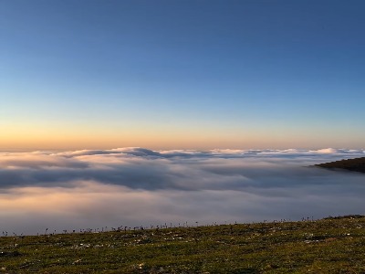 غروب زیبای خورشید در جواهردشت