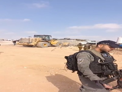 عملیات تخریب گسترده اسرائیل در جنوب کرانه باختری