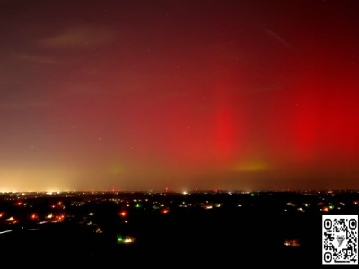 مشاهده پدیده نادر شفق قطبی سرخ در آسمان تگزاس