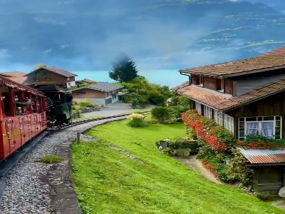 سوئیس، دهکده و دریاچه برینز