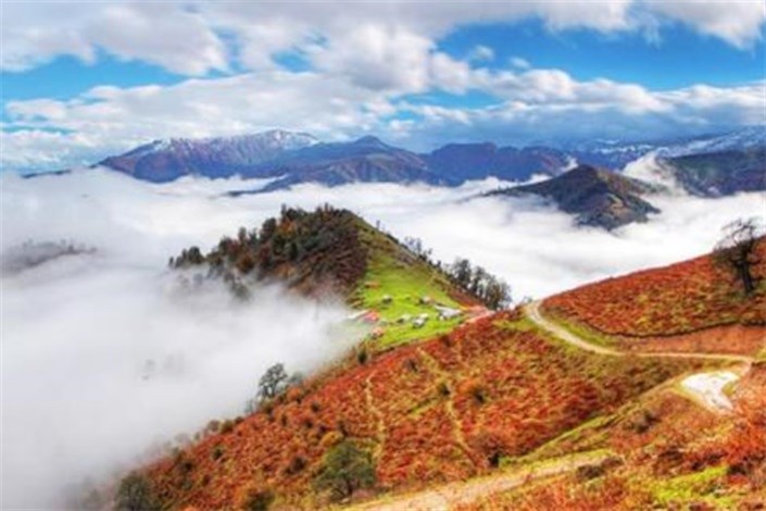 طبیعت زیبای ماسال در پاییز