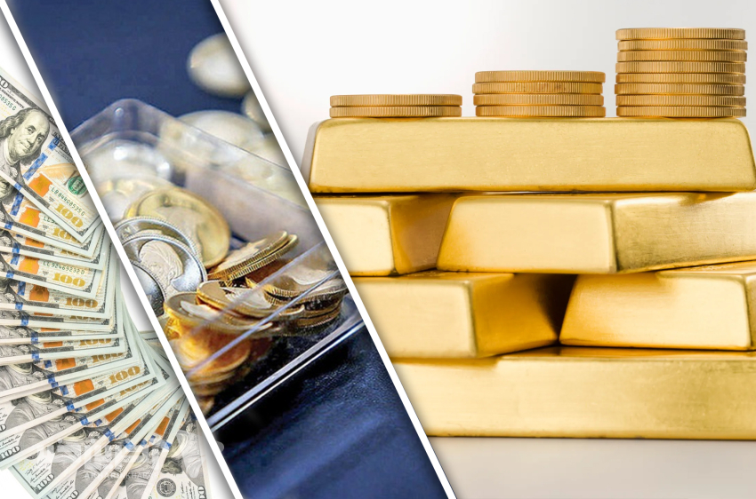 روز نزولی طلا و سکه؛ دلار به کانال ۱۱۱ هزارتومان بازگشت