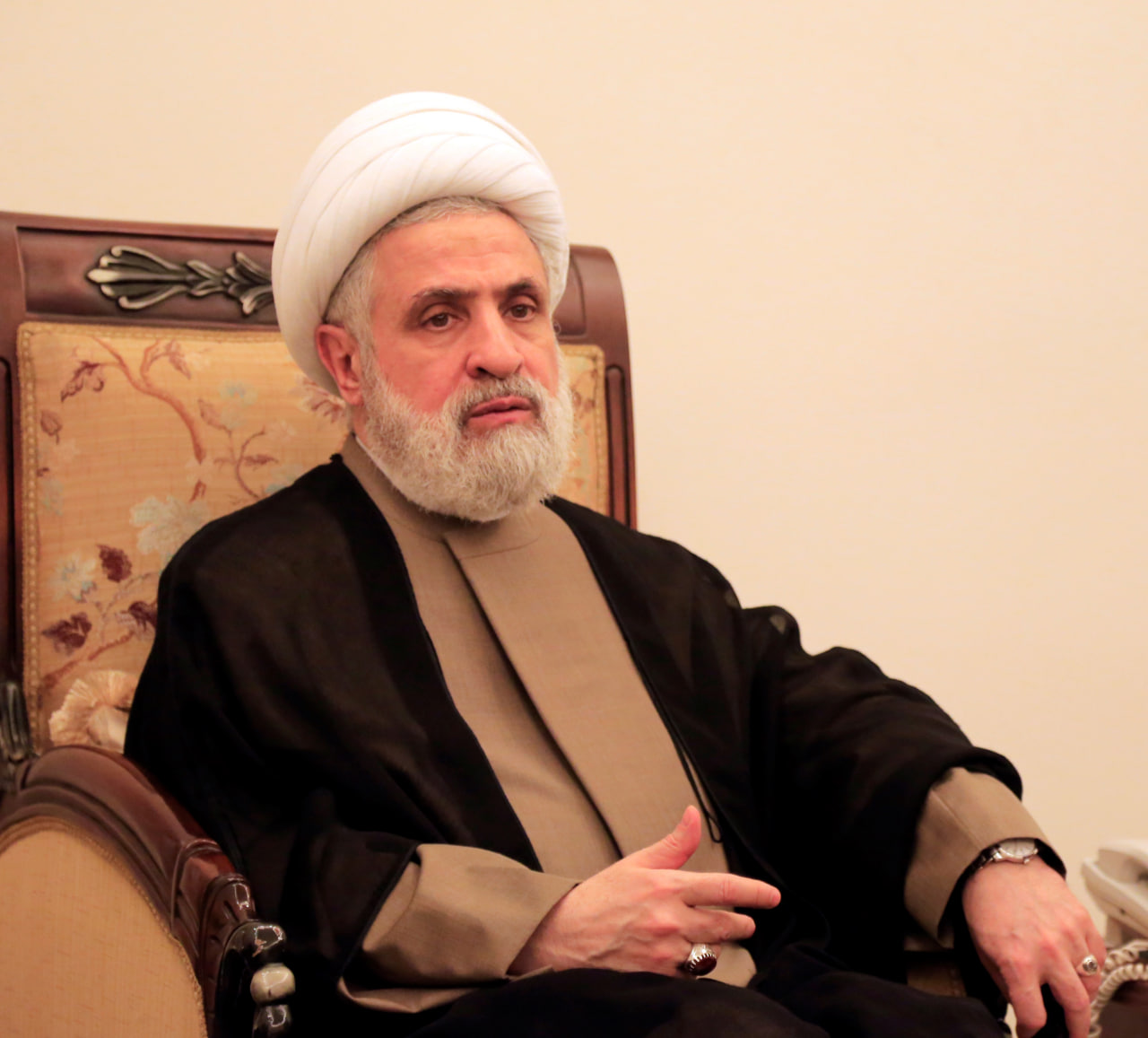 شیخ نعیم قاسم: عبور اسرائیلی‌ها از خط آبی تجاوز خطرناکی است