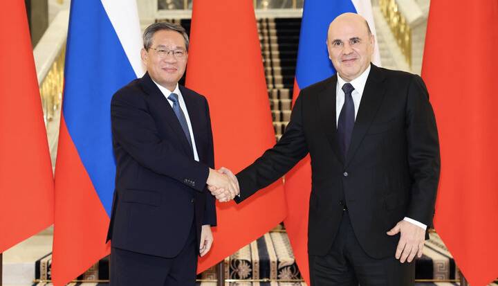 نخست‌وزیر چین خواستار تقویت همکاری پکن و مسکو در چارچوب شانگهای شد