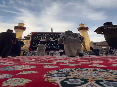 حال و هوای حرم مطهر علوی