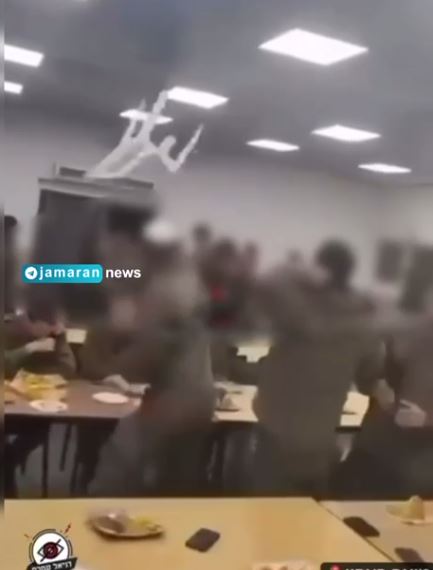 نظامیان صهیونیست به جان هم افتادند